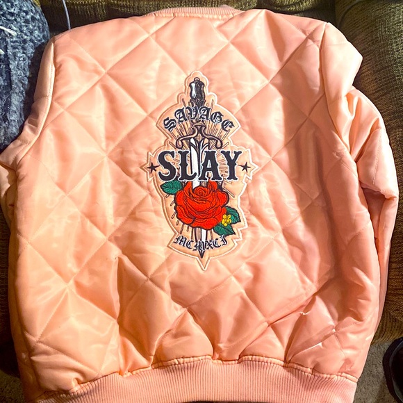 Pink “SLAY” Jacket - Picture 1 of 3